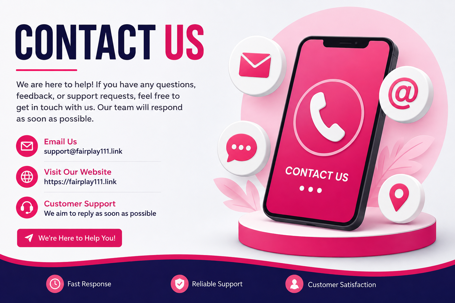 Fairplay111 Contact Us