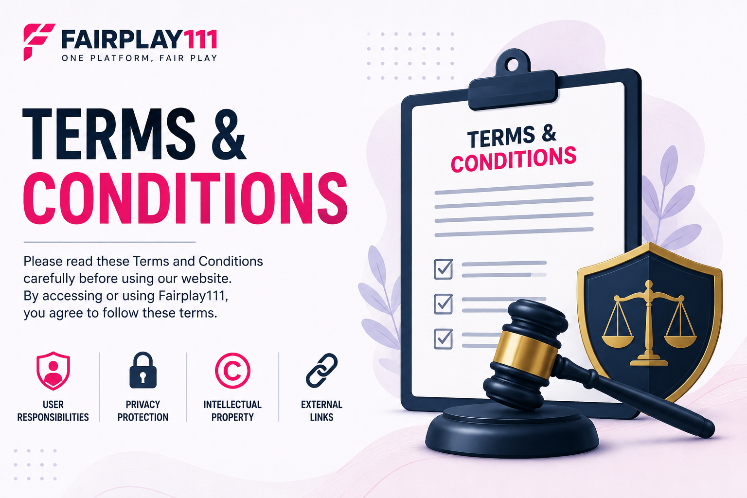 Fairplay111 Terms and Conditions