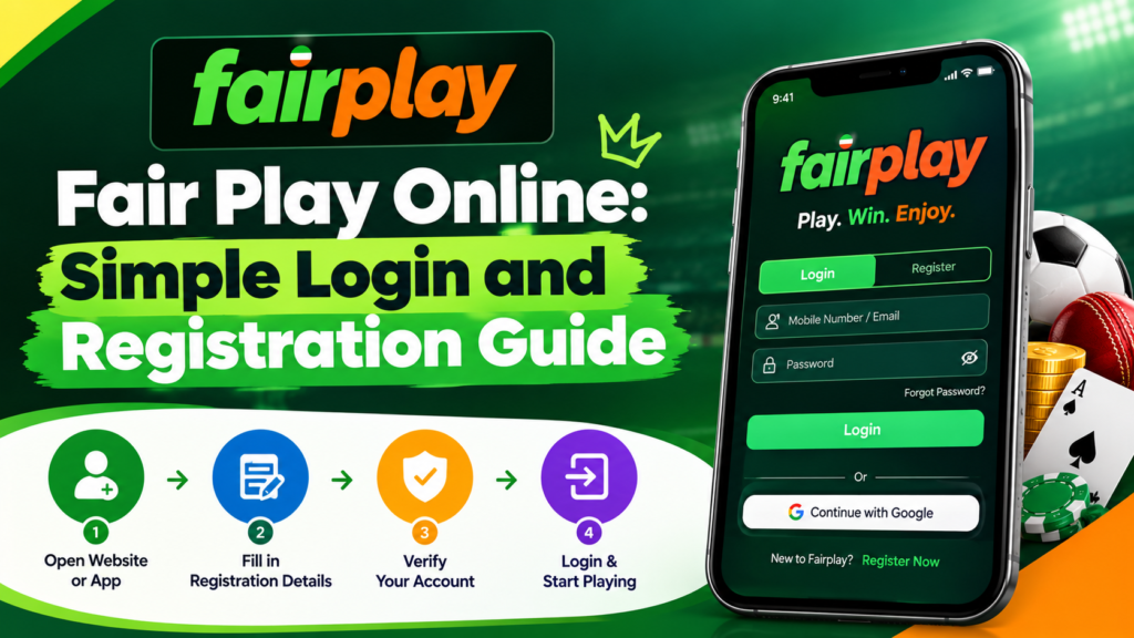 Fairplay Login and Ragistration
